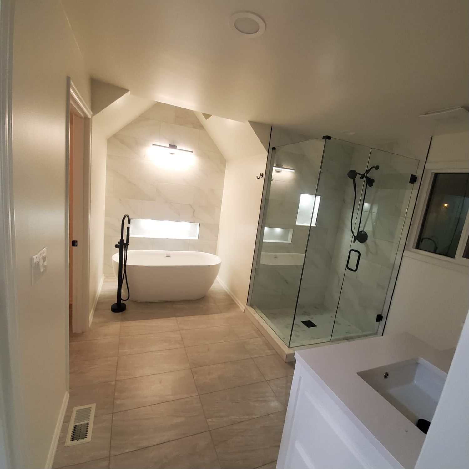 Tile work by Tile Palace LLC
